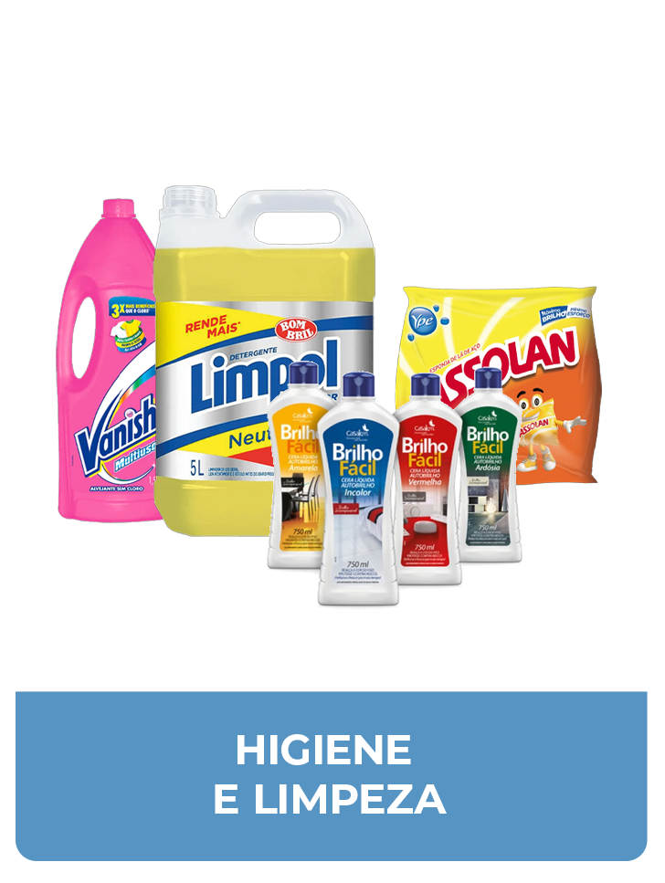 higiene e limpeza